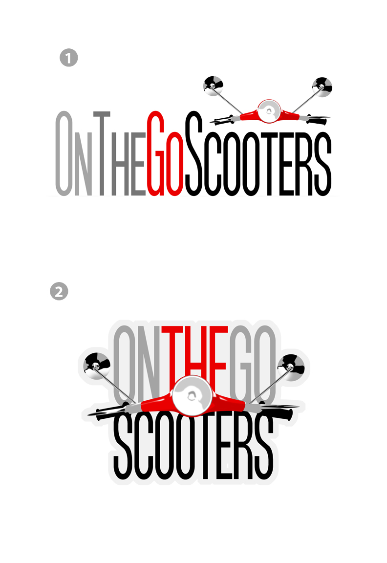 Logo Design by AlexGuz for On The Go Scooters, LLC | Design #168765
