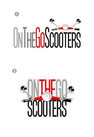 Logo Design by AlexGuz for On The Go Scooters, LLC | Design: #168765