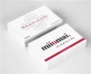 Business Card Design by ALSADESIGN for Miiomai | Design: #4240458