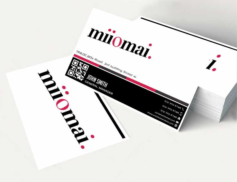 Business Card Design by AwsomeD for Miiomai | Design #4252166