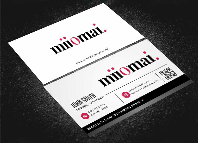 Business Card Design by AwsomeD for Miiomai | Design #4252167