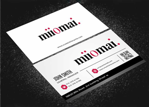 Business Card Design by AwsomeD for Miiomai | Design: #4252167