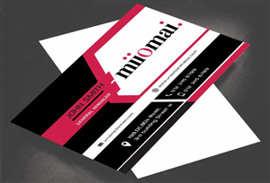Business Card Design by AwsomeD for Miiomai | Design: #4252175