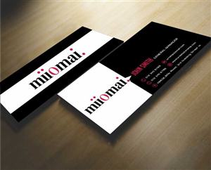 Business Card Design by AwsomeD for Miiomai | Design: #4252178