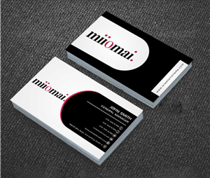 Business Card Design by AwsomeD for Miiomai | Design: #4252181