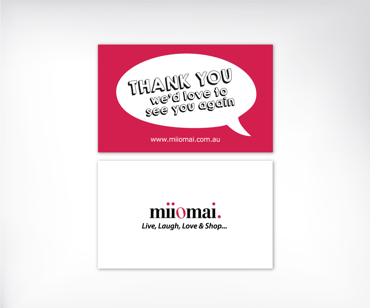 Business Card Design by Chitra for Miiomai | Design #4262467