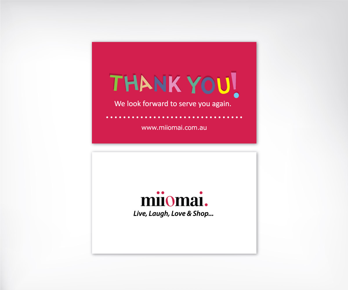 Business Card Design by Chitra for Miiomai | Design #4262473