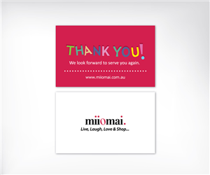 Business Card Design by Chitra for Miiomai | Design: #4262473