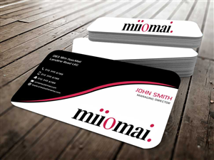 Business Card Design by szabist for Miiomai | Design: #4252486