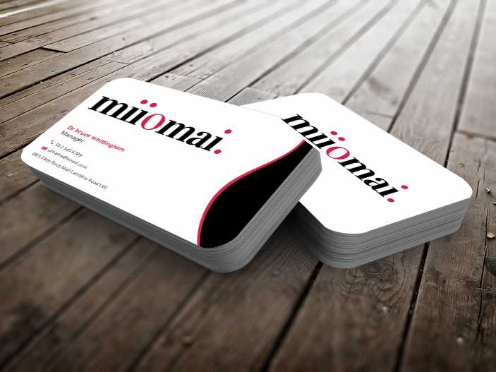 Diseño de Tarjeta de Presentación por szabist para Miiomai | Diseño #4252487