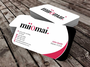 Business Card Design by szabist for Miiomai | Design: #4252489