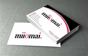 Business Card Design by szabist for Miiomai | Design: #4252494