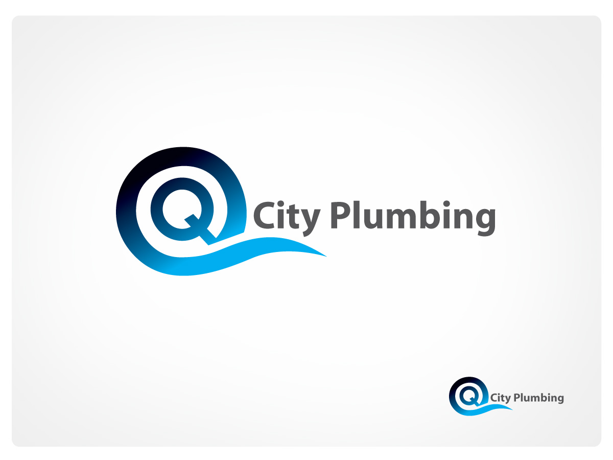 Logo-Design von Vicez für QCity Plumbing | Design #1181387
