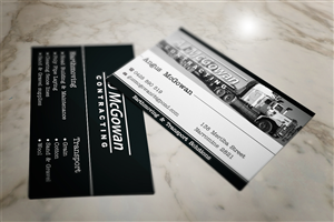 Rural contractor needs professional informative business card | Diseño de Tarjeta de Presentación por MT