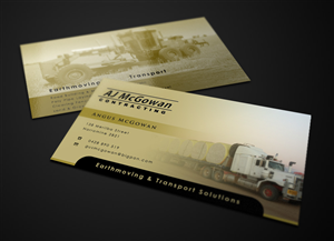 Business Card Design by Eggo May P for this project | Design: #4225002