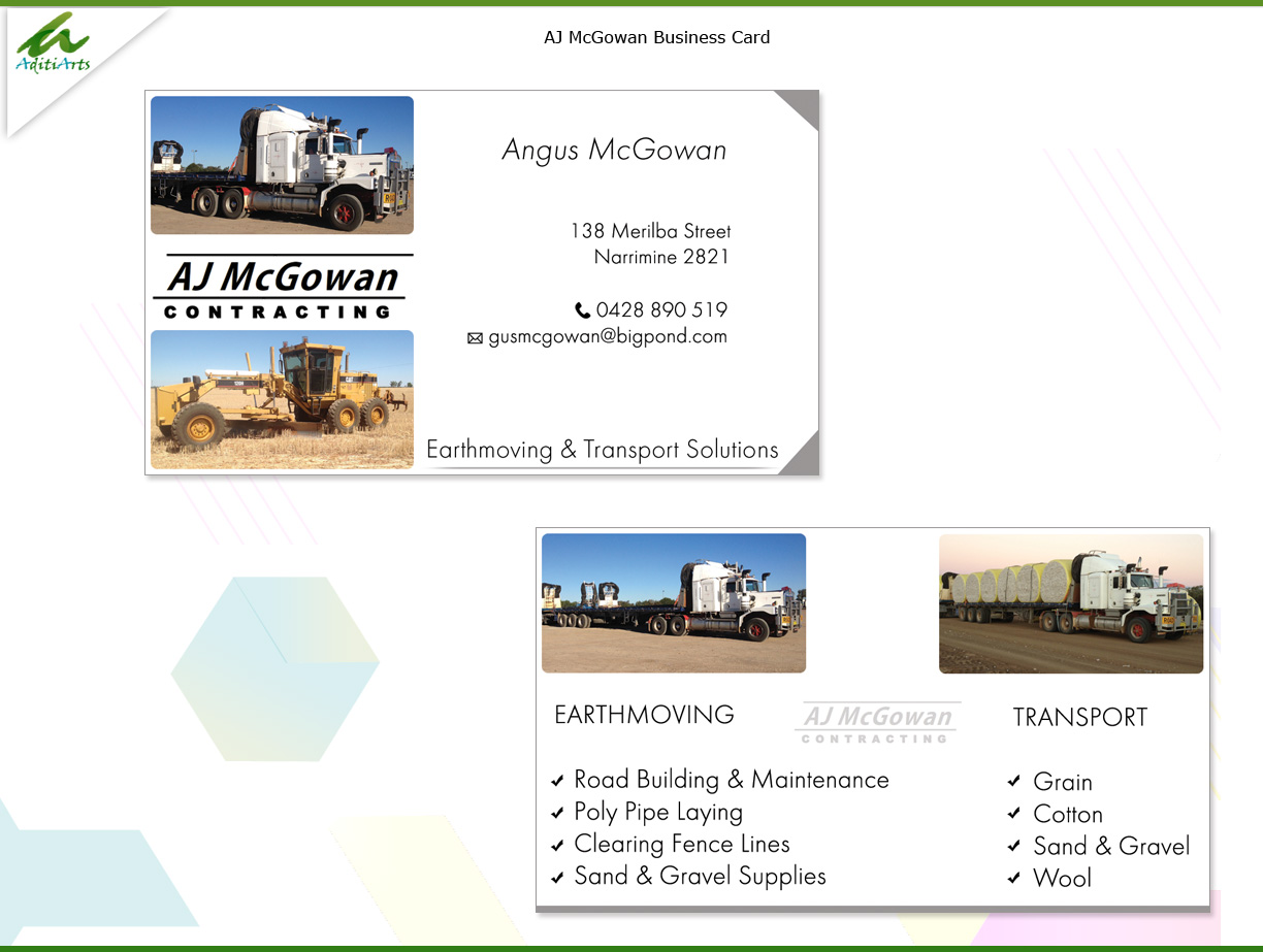 Business Card Design by AditiArts for this project | Design #4222988