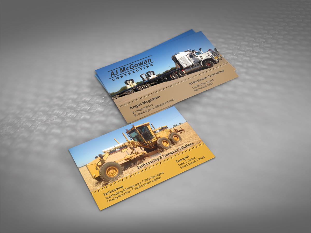 Business Card Design by diRtY.EMM for this project | Design #4218411
