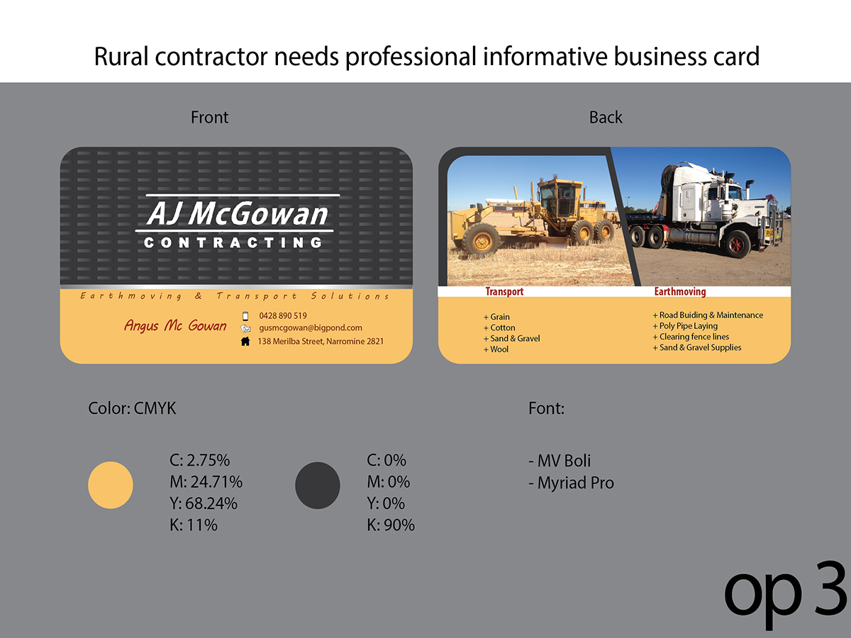 Business Card Design by ngotranngocan for this project | Design #4249561