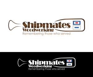 Logo Design by Motionblur Grafix for Shipmates Woodworking | Design: #4280233