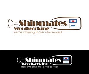 Logo Design by Motionblur Grafix for Shipmates Woodworking | Design: #4280241