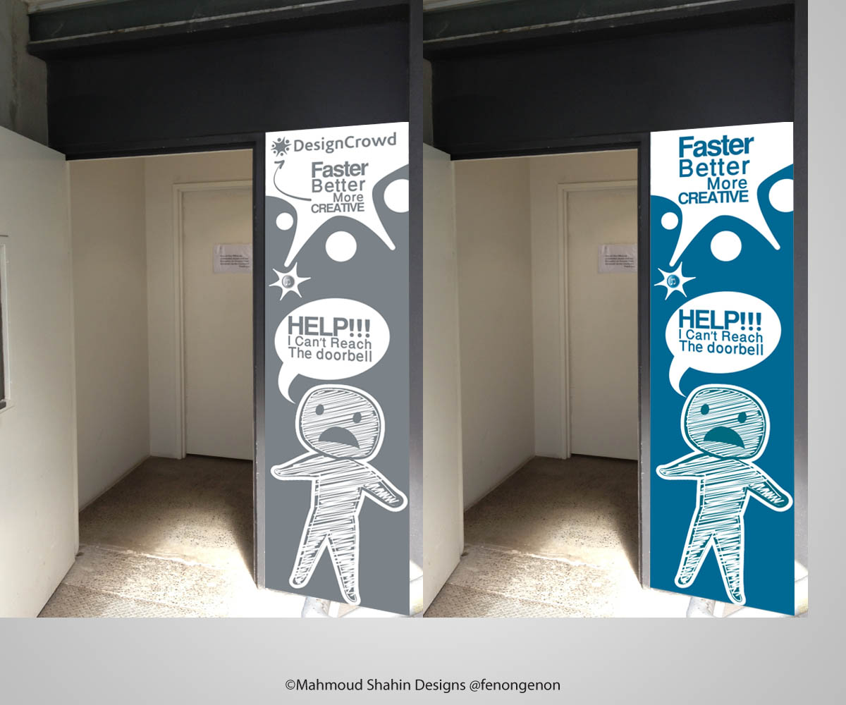 Signage Design by Mahmoud Shahin for DesignCrowd | Design #1184894