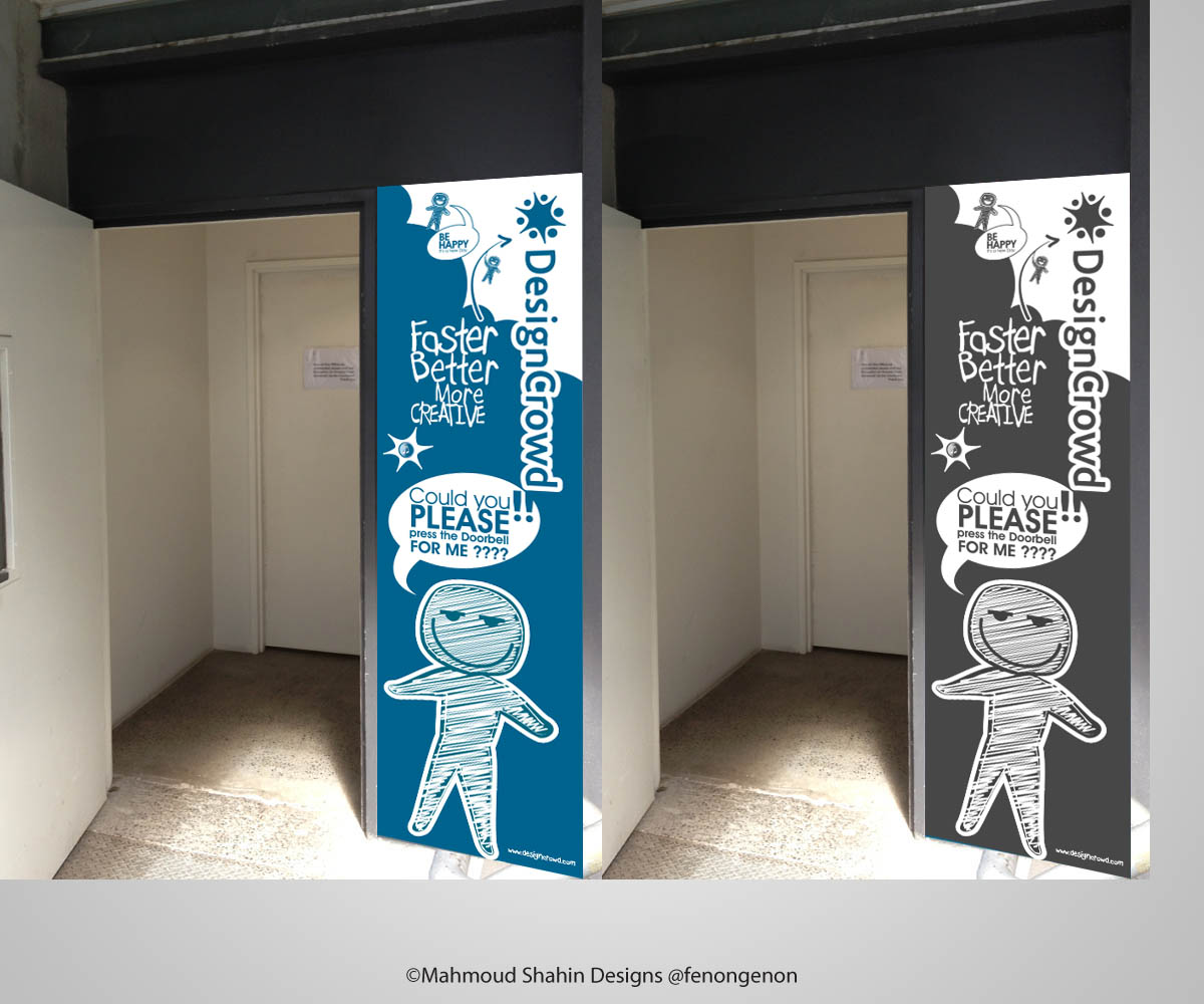 Signage Design by Mahmoud Shahin for DesignCrowd | Design #1265010