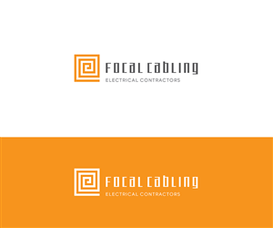 Focal Cabling electrical contractors | Logo Design by nandkumar
