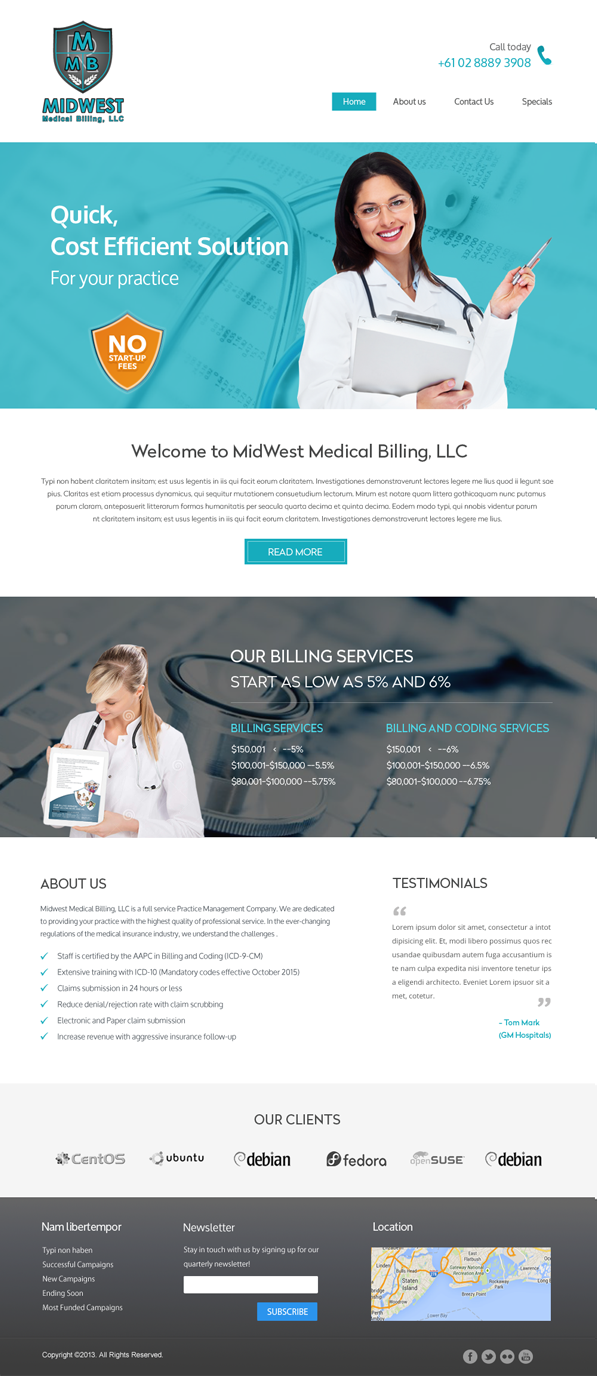 Web Design by Infinity Pix for this project | Design #4206450