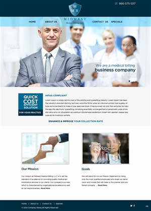 Web Design by pb for this project | Design: #4220484