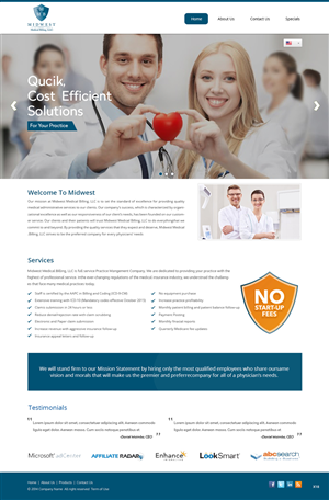 Web Design by pb for this project | Design #4226473