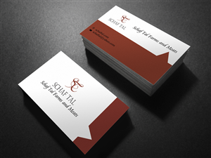 Business Card Design by Pixi Dust for Schaf Tal Farms / Schaf Tal Meats | Design: #4235730