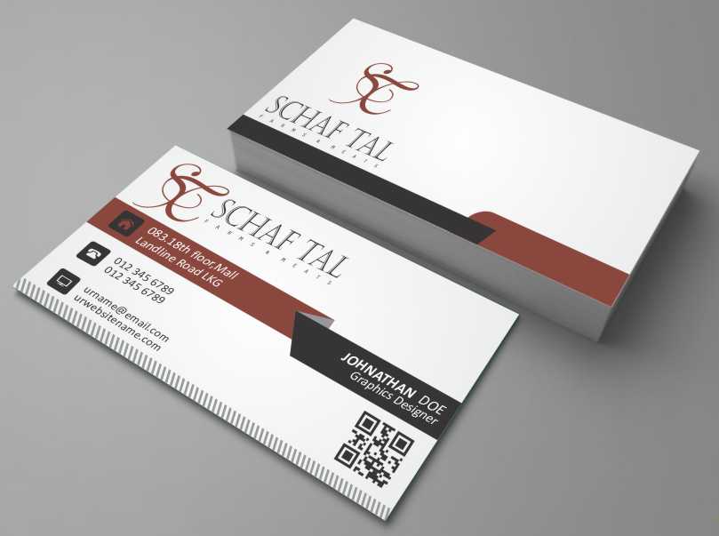 Business Card Design by AwsomeD for Schaf Tal Farms / Schaf Tal Meats | Design #4251929
