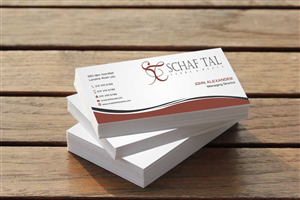 Business Card Design by szabist for Schaf Tal Farms / Schaf Tal Meats | Design: #4252364