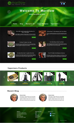 Web Design par Wings on web pour ce projet | Design : #4279559
