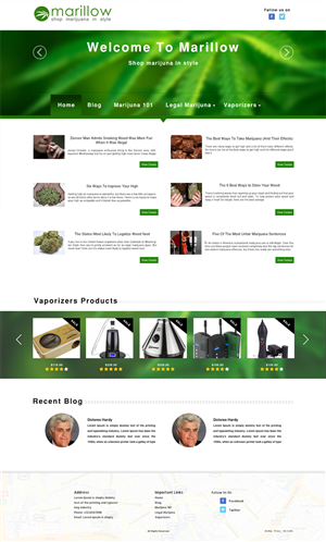 Web Design par Wings on web pour ce projet | Design : #4287198