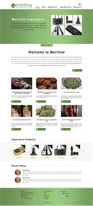 Web Design par Wings on web pour ce projet | Design : #4295615