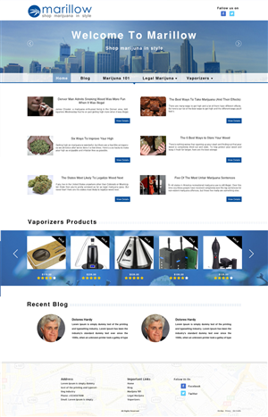 Web Design par Wings on web pour ce projet | Design : #4306366