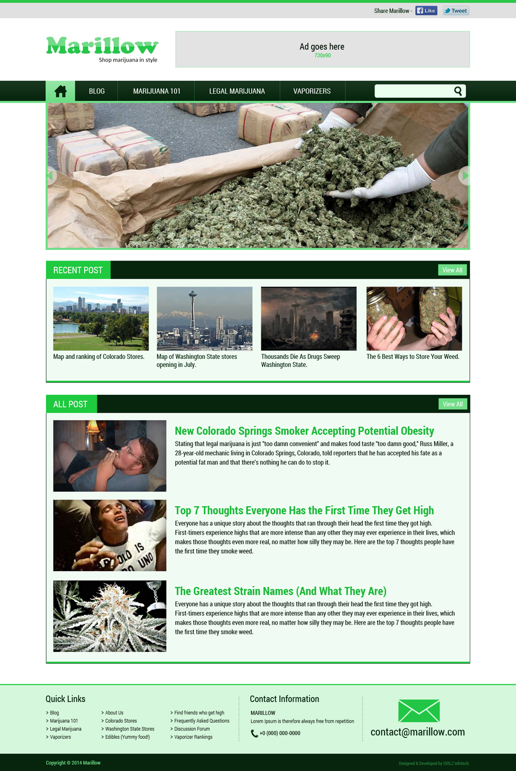 Web Design by ISOLZ INFOTECH for this project | Design #4273445