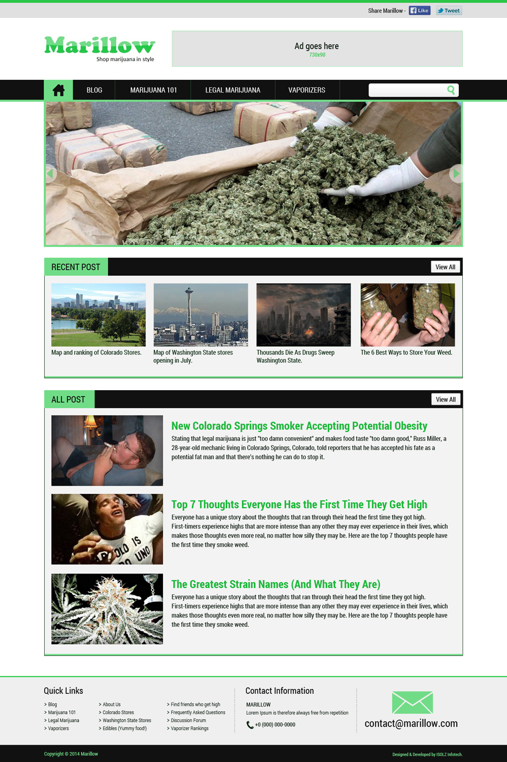 Diseño Web por ISOLZ INFOTECH para este proyecto | Diseño #4273456
