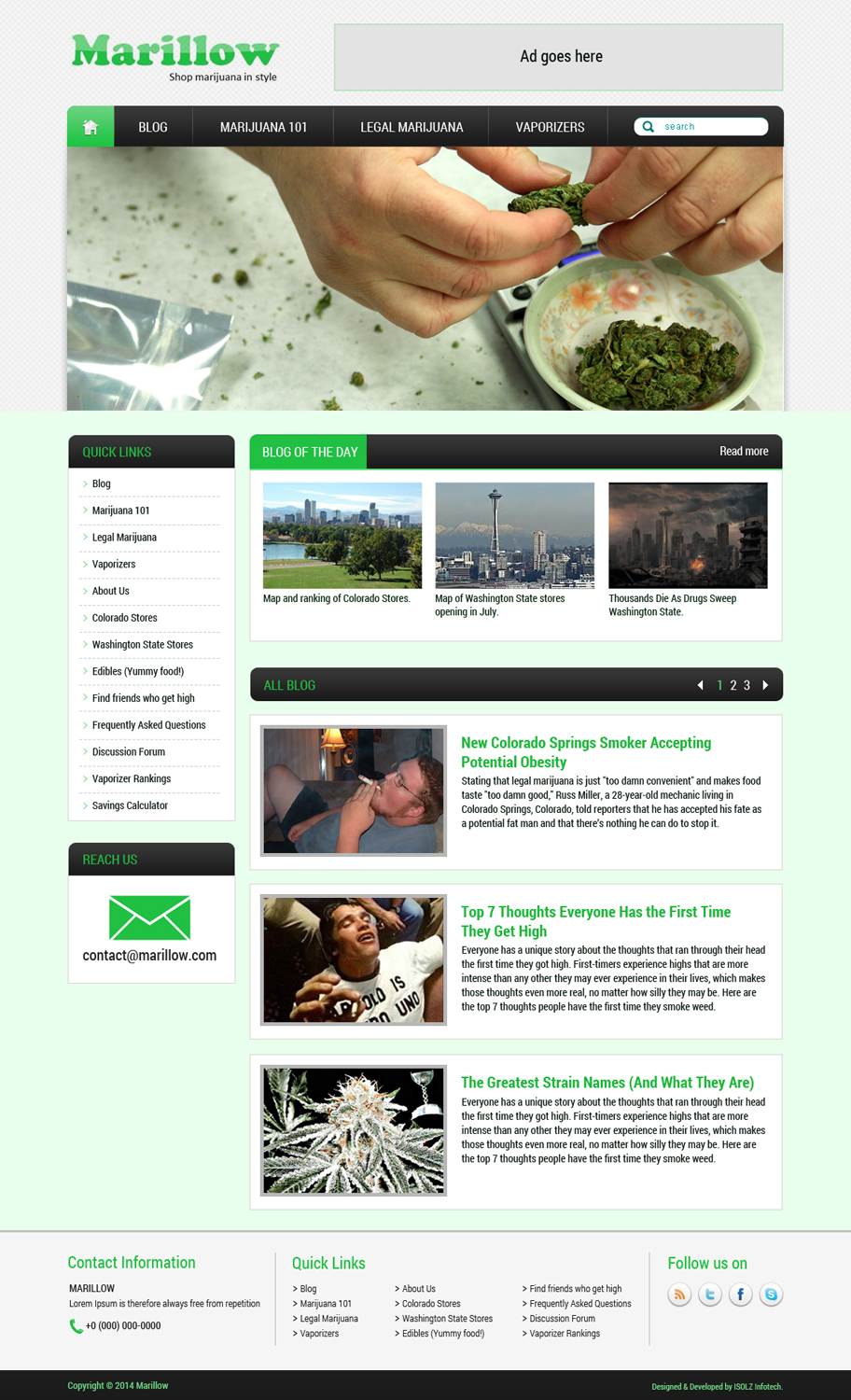 Web Design by ISOLZ INFOTECH for this project | Design #4273504