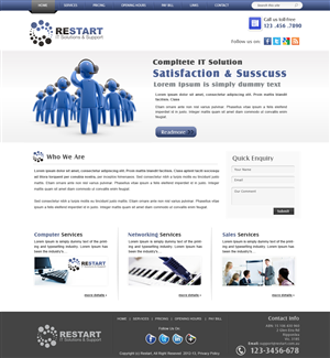 Wordpress Design by webxvision for this project | Design: #1217297
