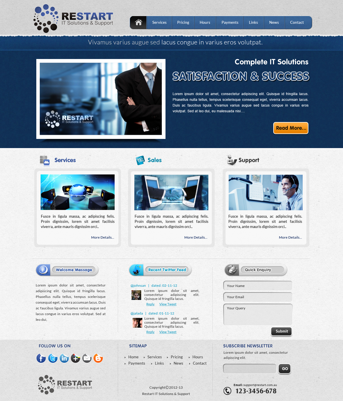 Wordpress Design by webxvision for this project | Design #1221066