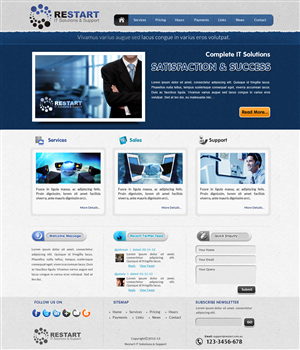 Wordpress Design by webxvision for this project | Design: #1221066