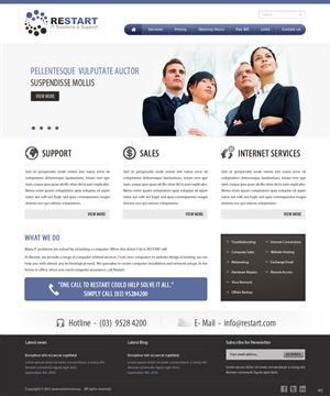 Wordpress Design by pb for this project | Design: #1190179