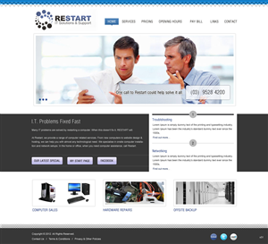 Wordpress Design by pb for this project | Design: #1191839
