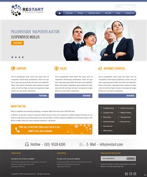 Wordpress Design by pb for this project | Design: #1207214