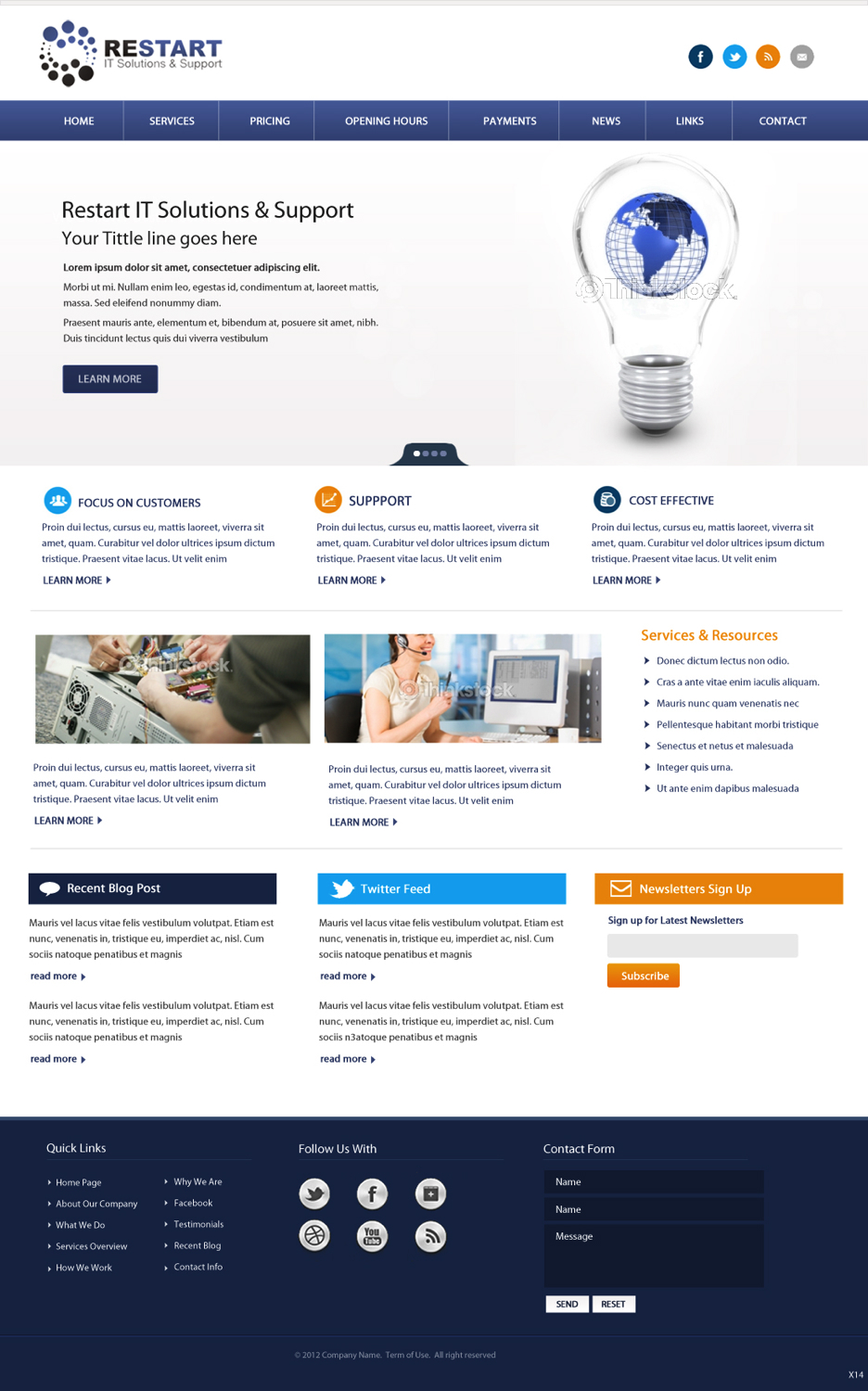 Wordpress Design by pb for this project | Design #1207259