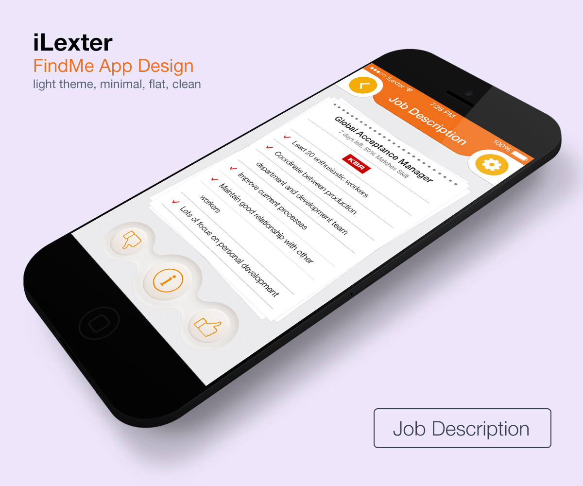 Diseño de aplicación (App) por iLexter para este proyecto | Diseño #4268016