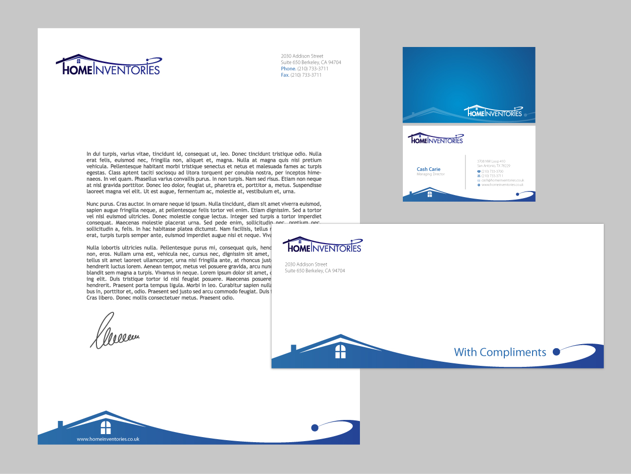Stationery Design by Nila for this project | Design #1197522