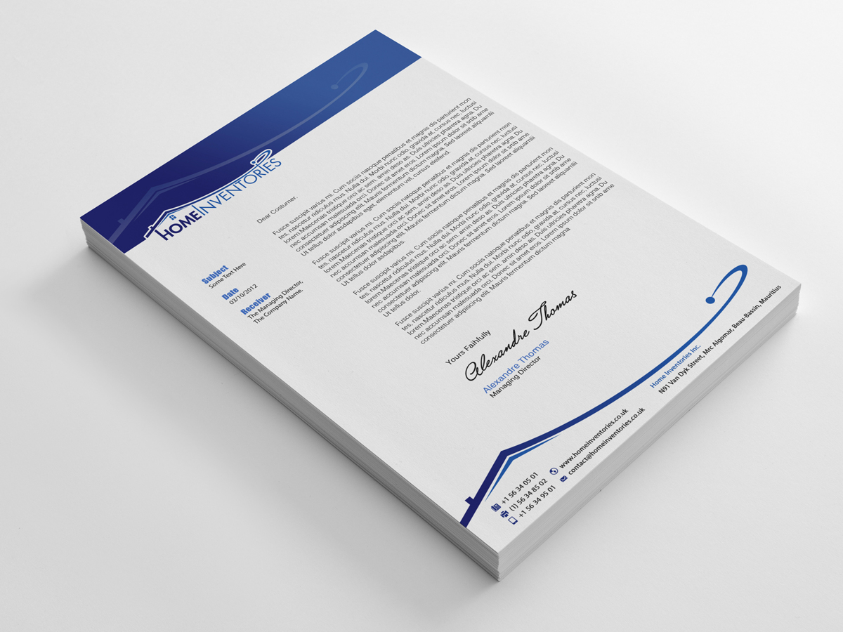 Stationery Design by Marvel Medias for this project | Design #1185388
